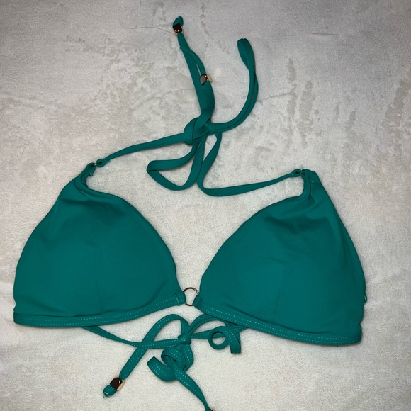 Triangle Bikini Top with Rings - Picture 3 of 4